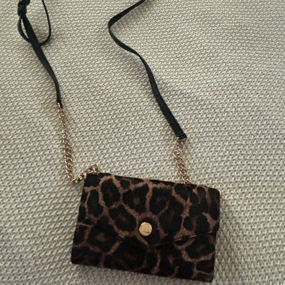 Small Michael Kors Leopard Over the Shoulder/Crossbody bag